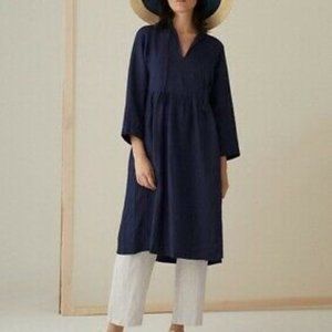 TOAST Garment Dyed Linen Dress NWT